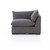 BUILD YOUR OWN SECTIONAL: west modular sectional-left arm piece in charcoal BUILD YOUR OWN SECTIONAL: west modular sectional-left arm piece in charcoal