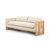 juna wood frame sofa-natural