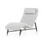 dema chaise lounge-stone grey