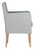 talya dining chair-performance linen fabric in sea grey