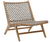 rio outdoor lounge chair-teak and taupe