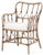 capria arm chair-natural/grey