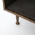Bentley Nightstand - Brass