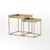 Brass Nesting Nightstands