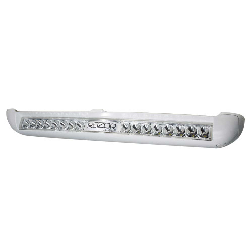 Lumitec Razor Light Bar - Spot - White Housing w\/Inverted Logo Flush Mount [101603]