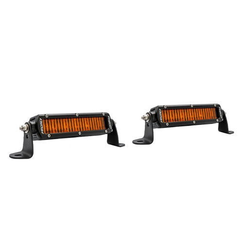 RIGID Industries SR Series SAE 6" w\/Amber Pro Lens - Pair [906705]