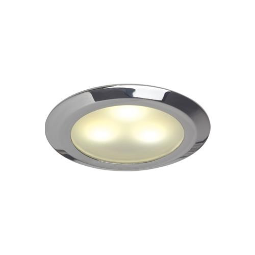 LED Downlight, Chrome Finish