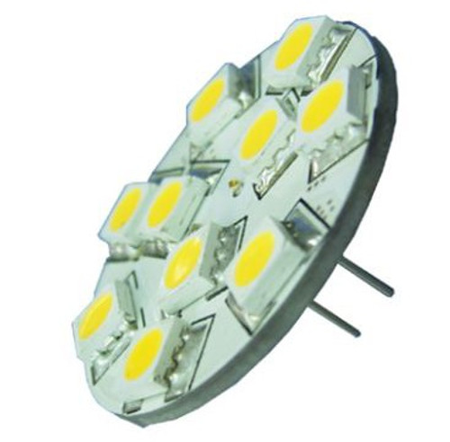 G4 LED Bulb, back pins, 12 volt - 24 Volt (10-30vdc), RED LEDs G4 LED Bulb, back pins, 12 volt - 24 Volt (10-30vdc), RED LEDs
