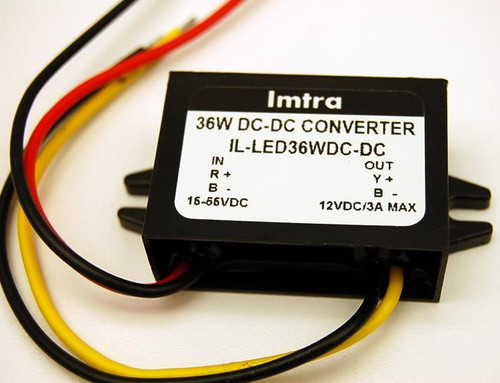 LED Converter: 15V-55V to 12V, 36W