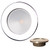 Lunasea ZERO EMI Recessed 3.5 LED Light - Warm White, Blue w\/Polished Stainless Steel Bezel - 12VDC [LLB-46WB-0A-SS]