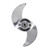 Power-Pole MOVE Stainless Steel TECHFLOW Propeller [MV-AC-SS-PROP]