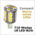 Compact Tower Wedge LED Bulb, 18 SMD