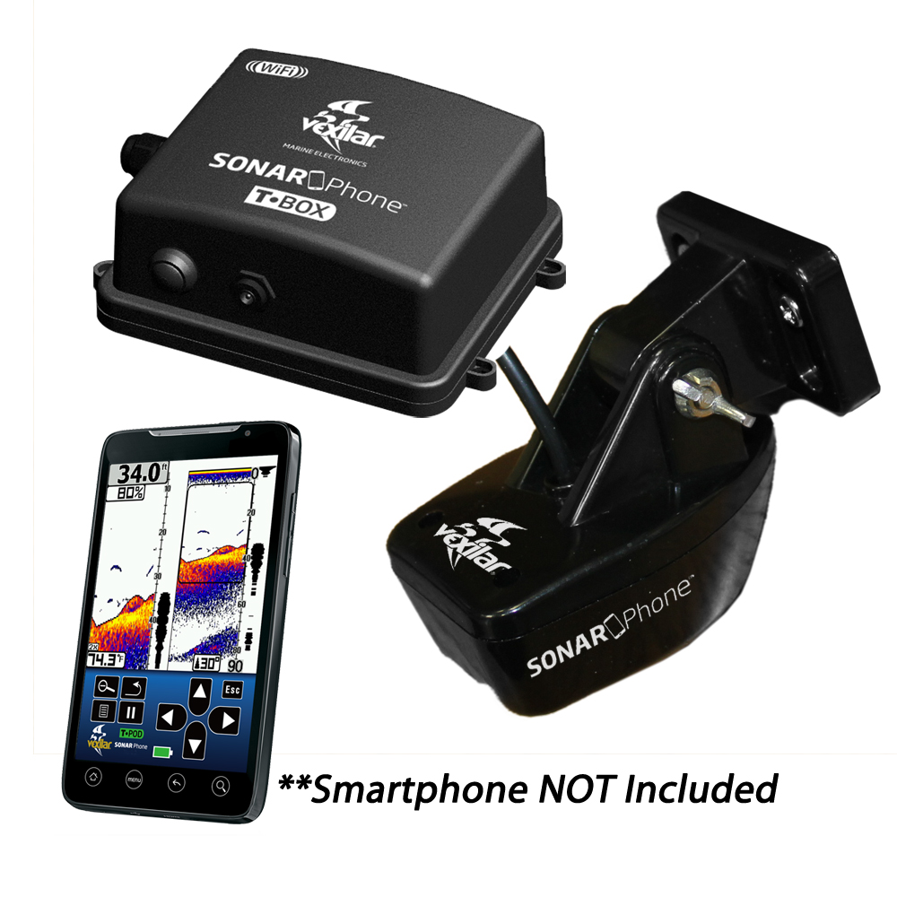 Vexilar Fish Vexilar Sp300 Vexilar SP200 T-Box Smartphone Fish Finder WiFi  Sonar System For