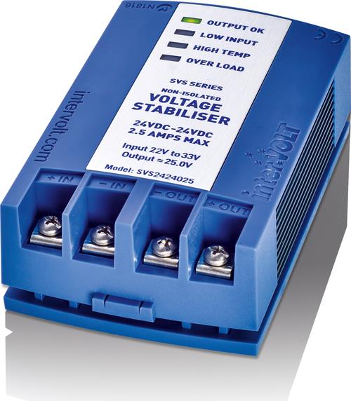 Non-Isolated 2.5A Voltage Stabilizer for 24VDC Systems - Atlantic