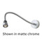 Table Mount LED w/Switch & Dimmer, Prohn Matte Chrome