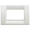 Square, Bright White, 3 Modules, v