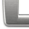 Round, Satin grey, Cover Plates (Technopolymer)