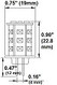 G4 Compact Tower Pin LED Bulb diagram