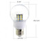 E27 4W Clear Cover Globe LED Bulbs