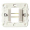 White, Grooved Mounting Frame with Claws