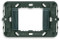 Grey, Grooved, No screws 2 Module Mounting Frame