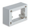 2-3 Module White Surface Mount Box