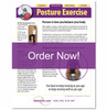 Posture Exercise Poster