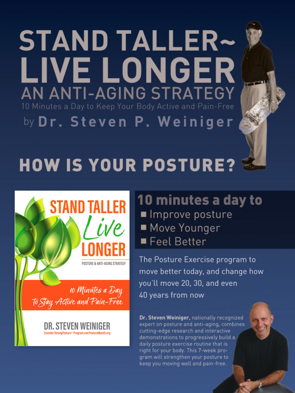 Stand Taller Live Longer Posture Improvement Program