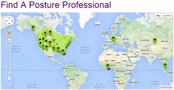 Map of Posture Specialists