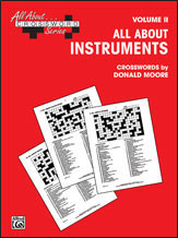 All About . . . Crossword Series, Volume II -- All About Instruments  [Alf:00-SVB00107]