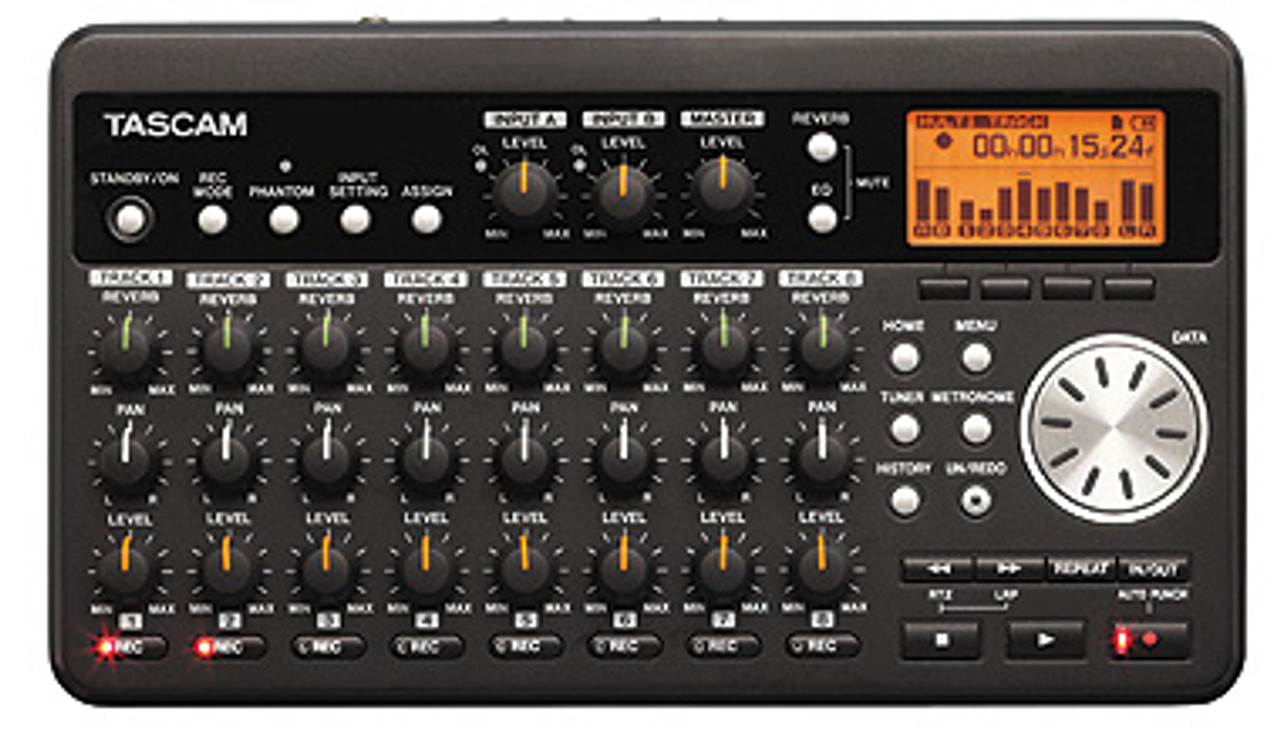TASCAM DP-008EX デジタルポケットスタジオ DP-008EX | 8-track Digital Pocketstudio | TASCAM - United States