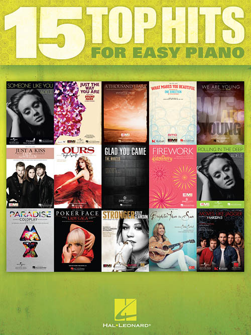 15 Top Hits for Easy Piano [HL:102668] - Performers Music
