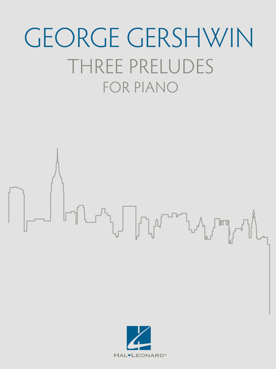 Gershwin - Three Preludes for Piano [HL:00285679] - Performers Music