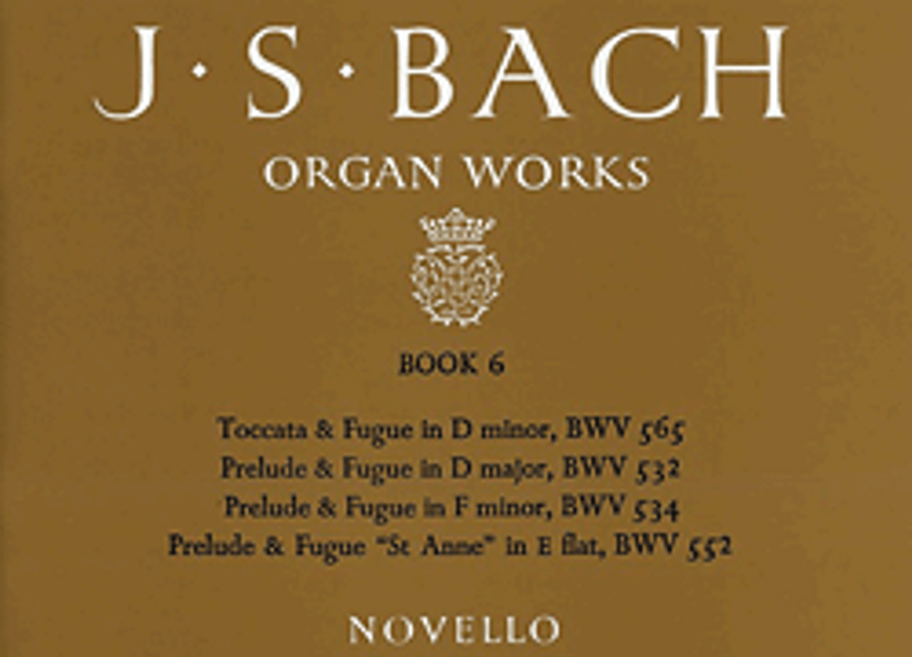Bach, J.S. - J.S. Bach: Organ Works Book 6 [HL:14002970]