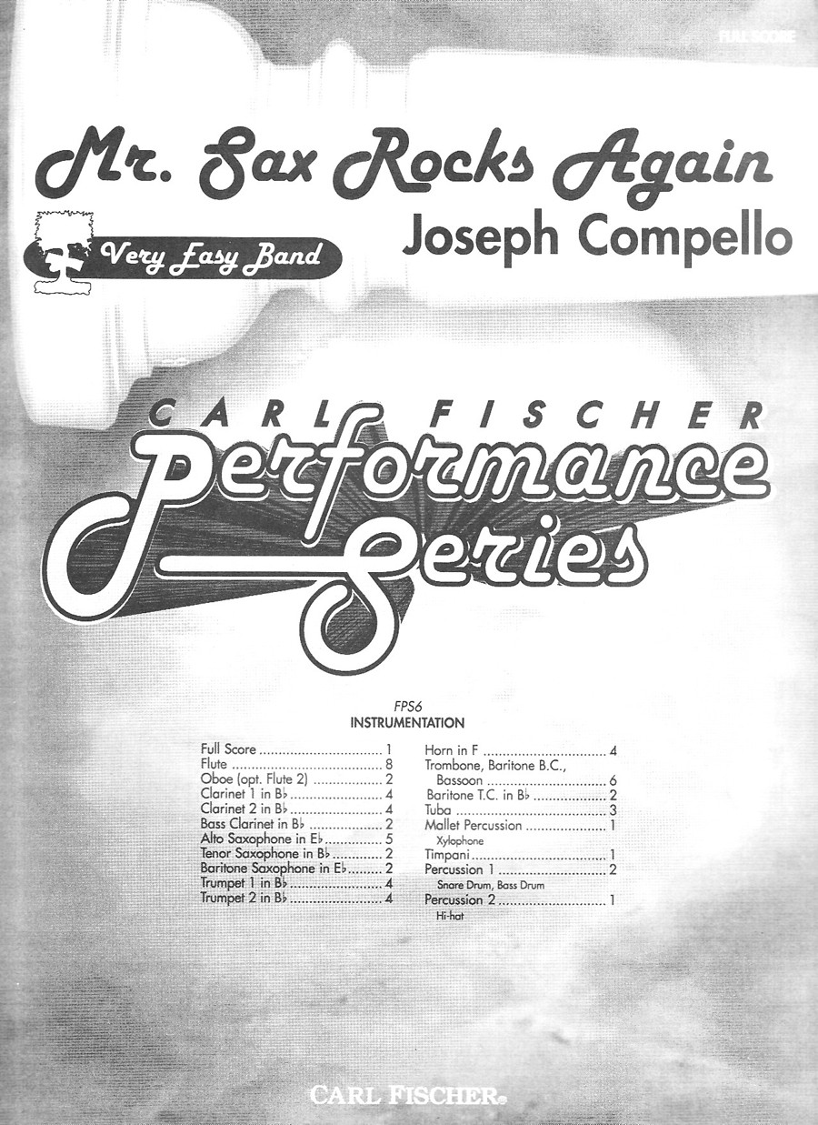 Compello Mr Sax Rocks Again Cf Fps6f Performers Music 73 results for mr sax t. performers music