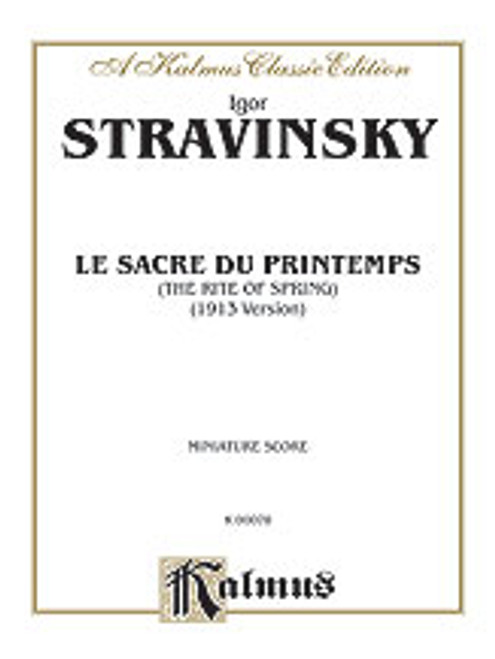 Stravinsky, Le Sacre du Printemps (The Rite of Spring) [Alf:00-K00078]