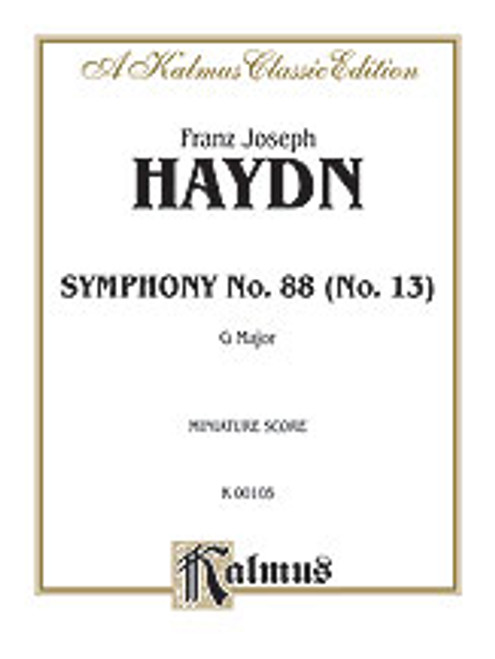 Haydn, Symphony No. 88 in G Major [Alf:00-K00105]