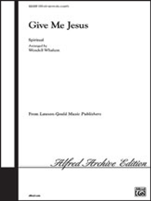 Give Me Jesus [Alf:00-LG52039]