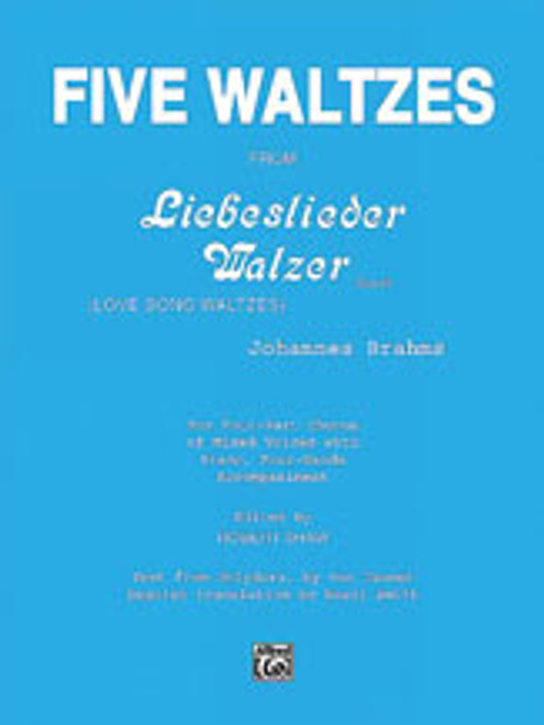 Brahms, Five Waltzes (from Liebeslieder Walzer) [Alf:00-LG52140]