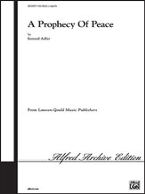 Adler, A Prophecy of Peace [Alf:00-LG52655]