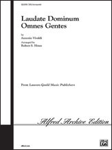 Laudate Dominum Omnes Gentes [Alf:00-LG52976]