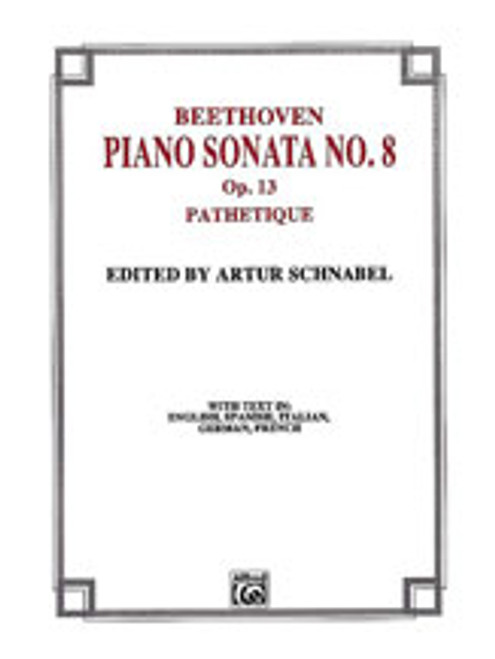 Beethoven, Sonata No. 8 in C Minor, Op. 13 ("Pathetique") [Alf:00-PA02162]