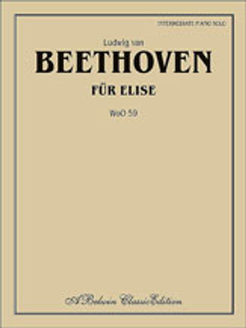 Beethoven, Fur Elise (WoO 59) [Alf:00-PA02268A]