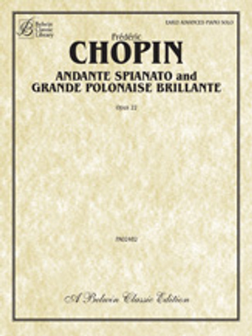 Chopin, Andante Spianato and Grande Polonaise Brillante, Op. 22 [Alf:00-PA02482]