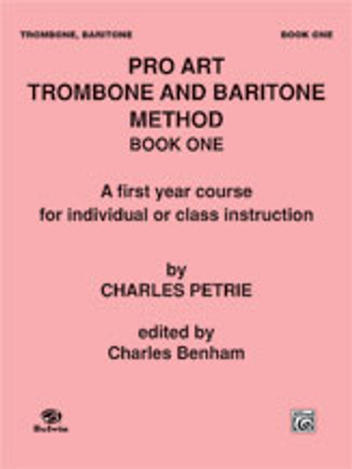 Pro Art Trombone and Baritone Method [Alf:00-PROBK00500]