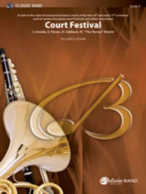 Latham, Court Festival (Suite for Concert Band) [Alf:00-WBCB9406]