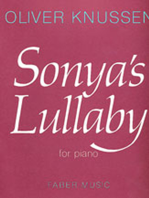 Knussen, Sonya's Lullaby [Alf:12-0571505686]