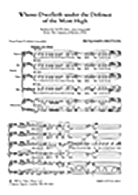 Whoso Dwelleth Under the Defence [Alf:12-0571511384]