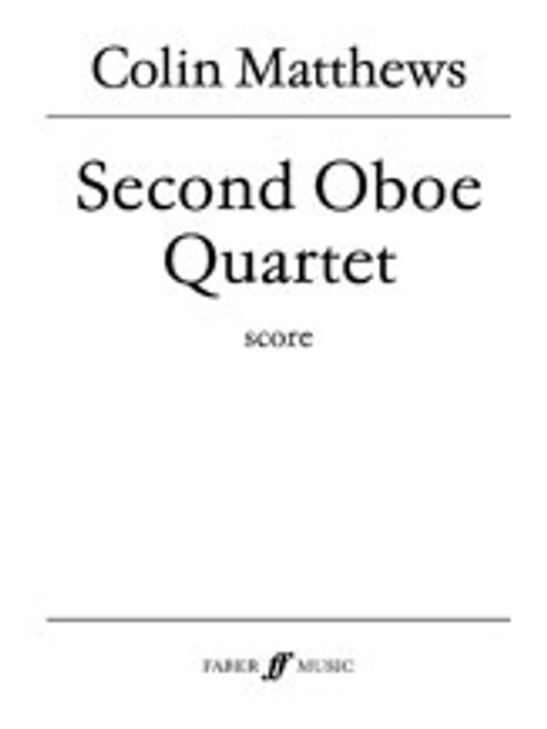 Matthews, Oboe Quartet No. 2 [Alf:12-0571516181]
