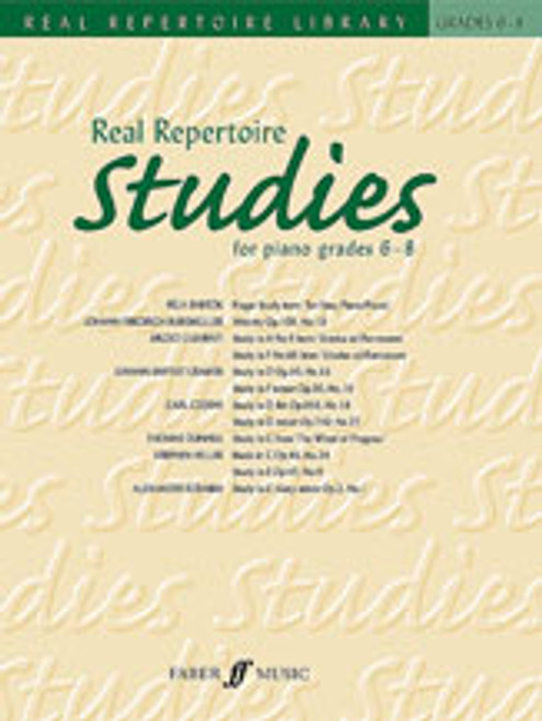 Real Repertoire Studies for Piano Grades 6-8 [Alf:12-0571526055]